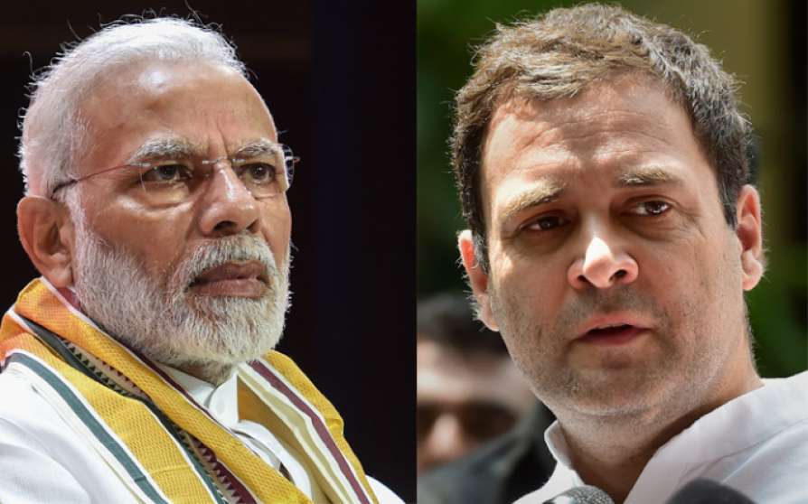 मोदी ने पहले दिन 3 रैलियों से 24 सीटें कवर कीं, राहुल ने 2 रैलियों में 12