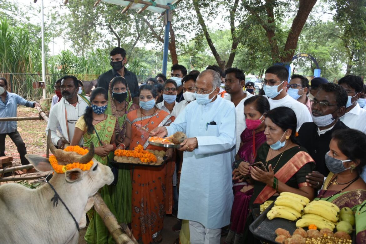हरेली पर्व: रस्सा खींच में गृहमंत्री की टीम अव्वल