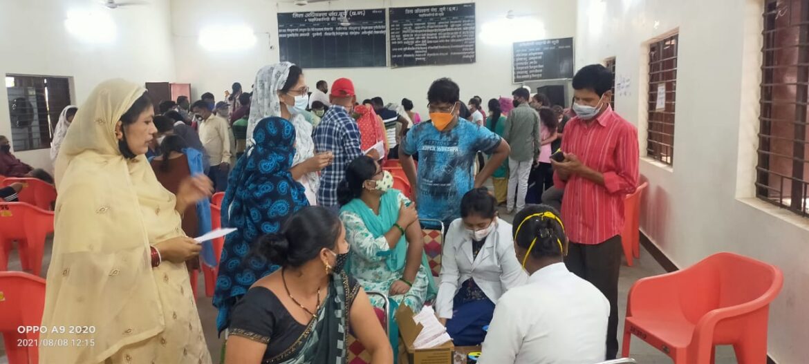 अधिवक्ता संघ के अनुरोध पर दो दिवसीय वेक्सिनेशन शिविर, 571 हुए लाभान्वित….
