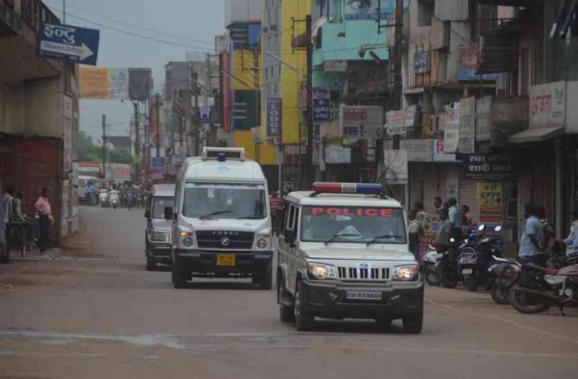 ग्रीन कॉरिडोर बनाकर 32 मिनट में तय की गई रायपुर-भिलाई की 32 किलोमीटर की दूरी
