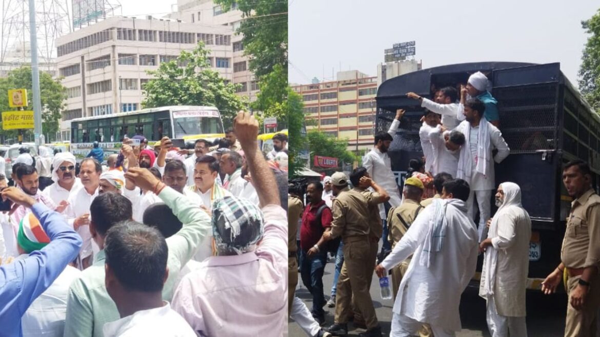 राहुल से तीसरे दिन ED की पूछताछ,कांग्रेसियों ने ED ऑफिस के बाहर की आगजनी