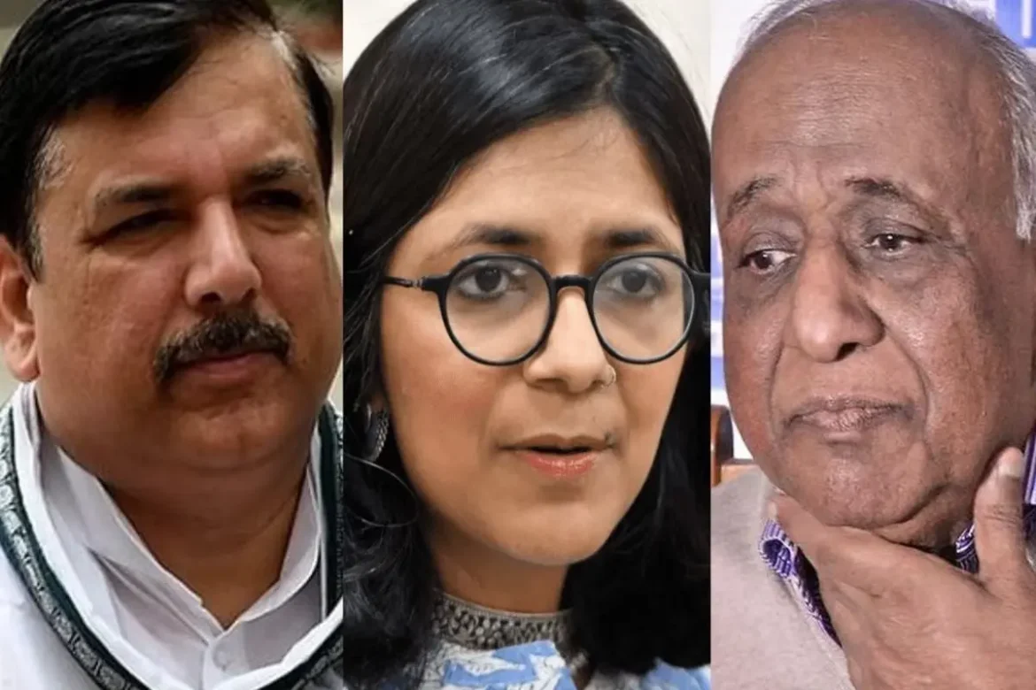 दिल्ली की तीनों राज्यसभा सीटों पर जीती AAP, स्वाति मालीवाल ने पहली बार में मारी बाजी