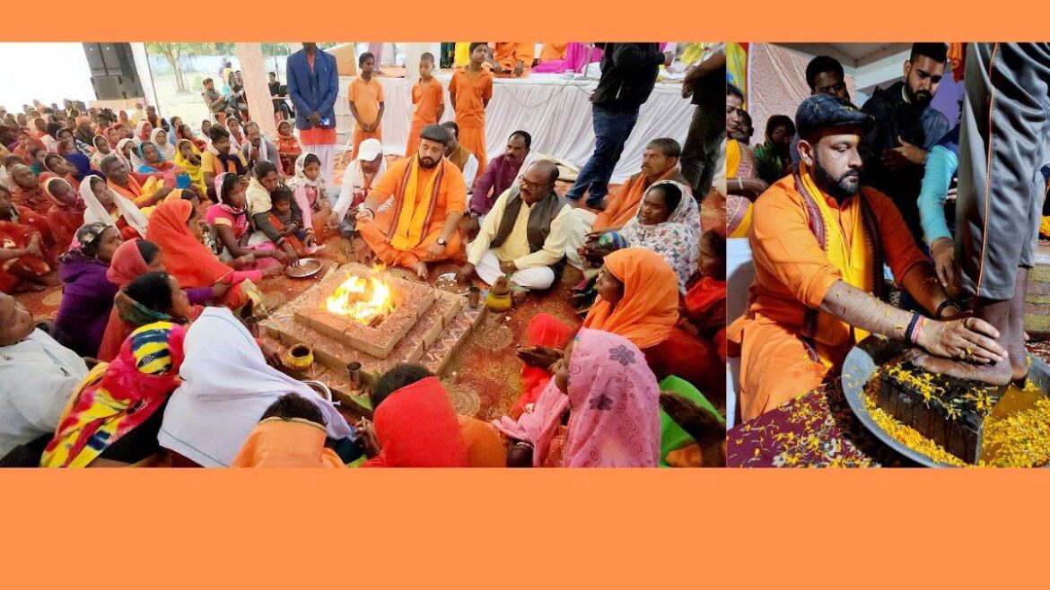 पहले धोए पैर फिर कराई 200 लोगों की घर वापसी