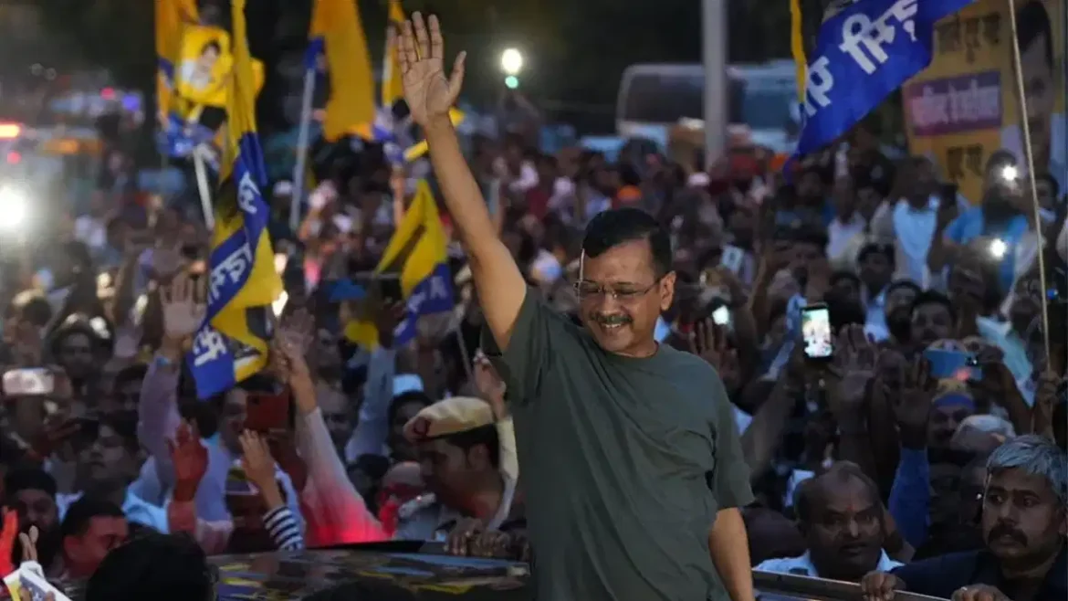 अरविंद केजरीवाल ने भाषण नहीं दिया, बीजेपी पर तोप दागा है