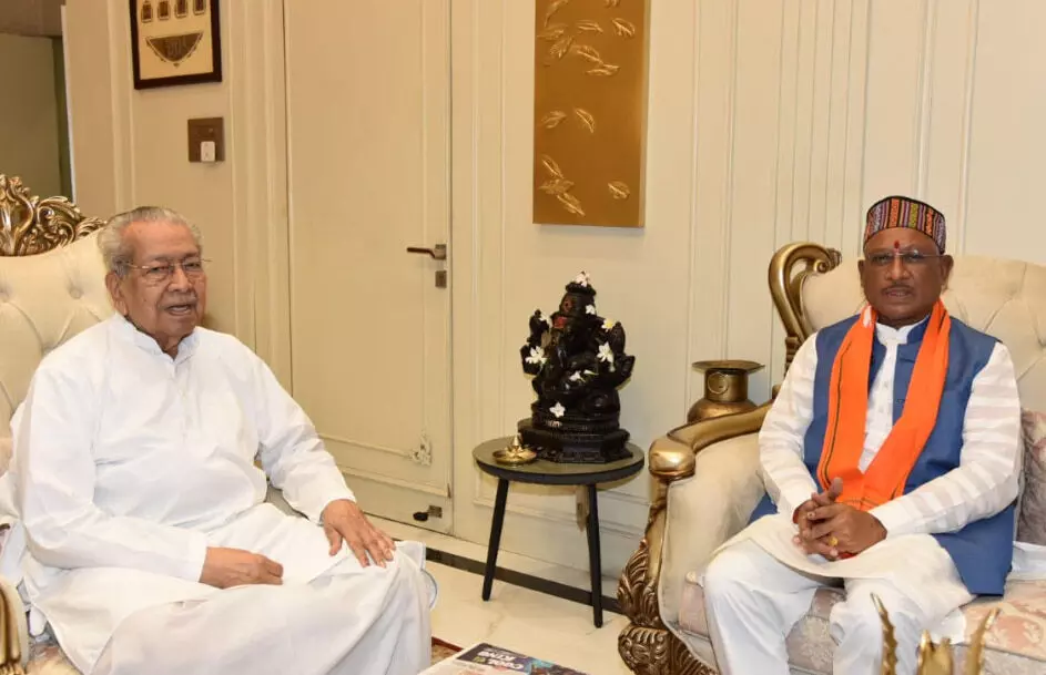 सीएम साय ने की राज्यपाल से मुलाकात