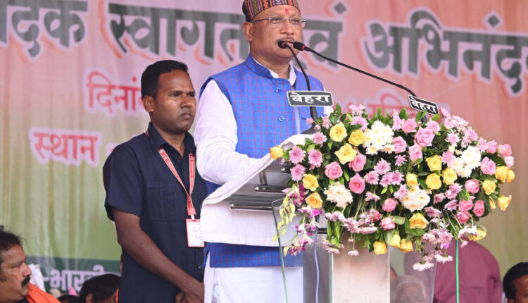 जनता के हित में विकास कार्य होंगे सांय-सांय : मुख्यमंत्री श्री विष्णुदेव साय