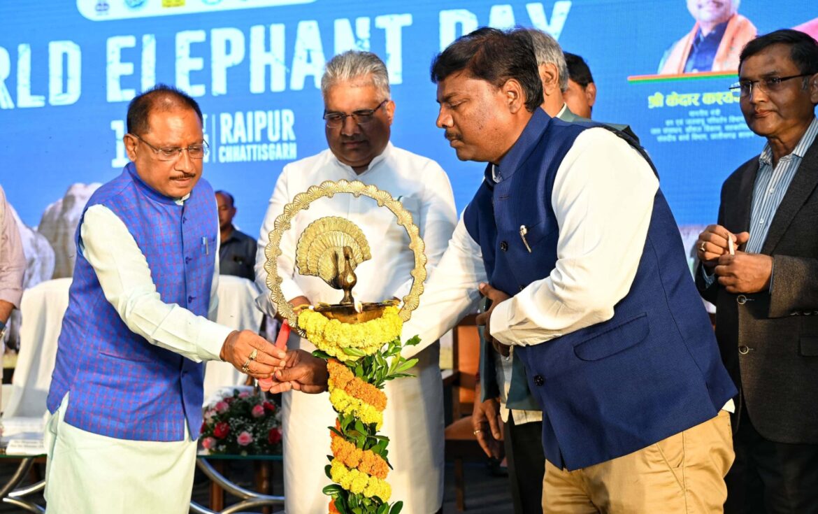 छत्तीसगढ़ का हाथियों से बहुत पुराना नाता, हाथी-मानव द्वंद रोकना हमारी सर्वाेच्च प्राथमिकता: मुख्यमंत्री श्री विष्णु देव साय