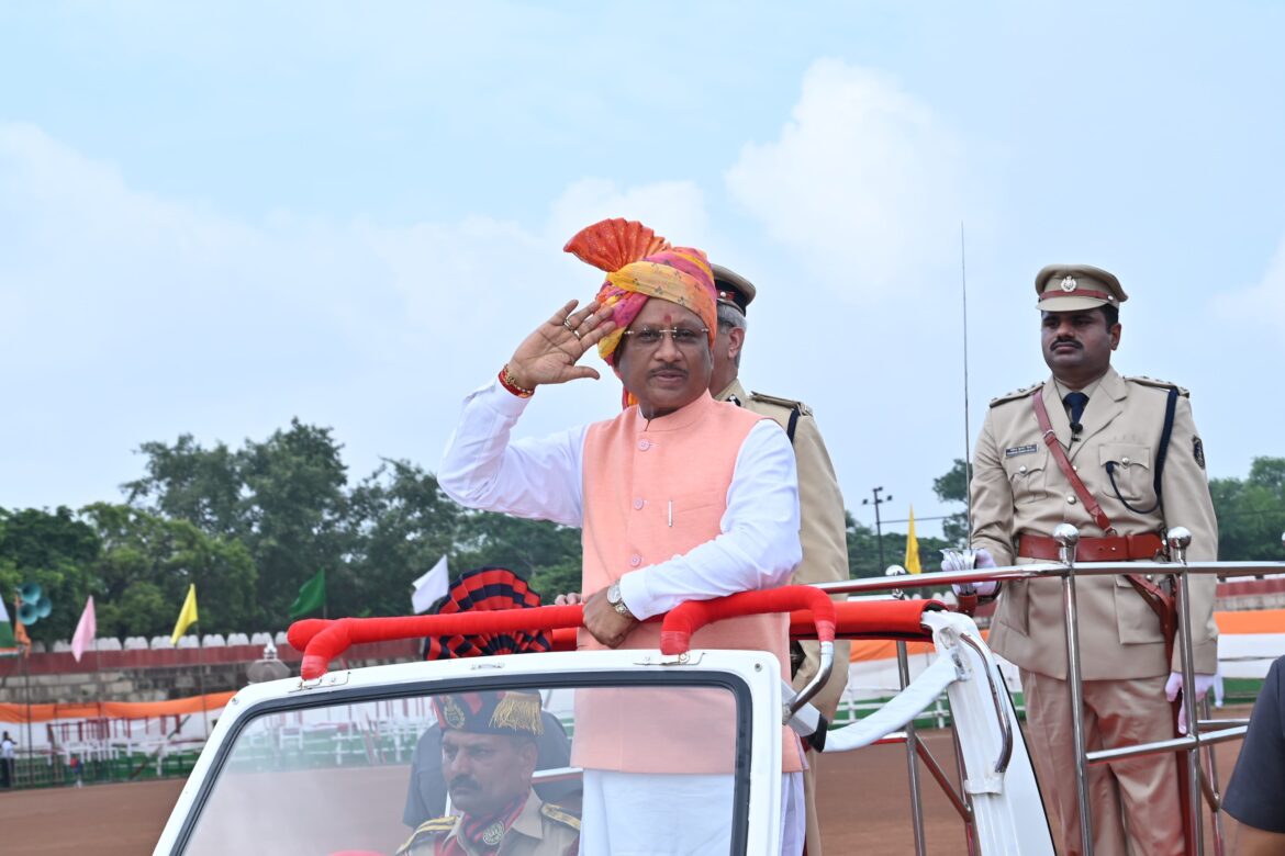 विकसित छत्तीसगढ़ का संकल्प लेकर आगे बढ़ रही हमारी सरकार : मुख्यमंत्री श्री विष्णु देव साय