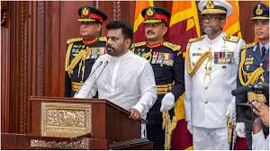 श्रीलंका में बनी वामपंथी सरकार……..दिसानायके ने ली शपथ