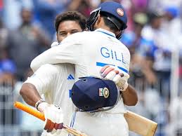 ऋषभ को वापसी के बाद शतक लगाते देखना सुखद रहा : शुभमन