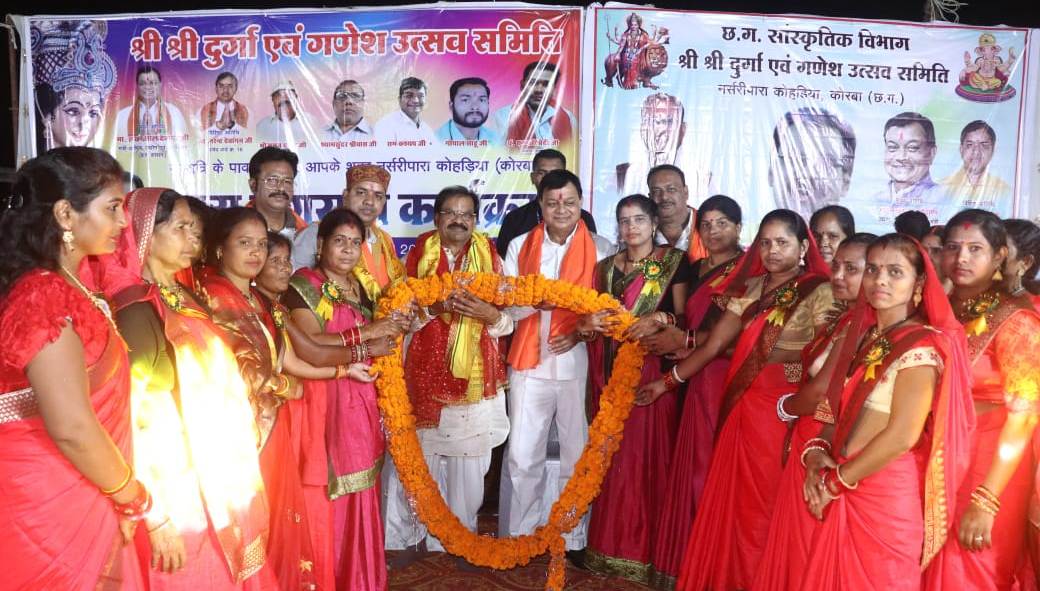 कोहड़िया नर्सरी पारा में देर रात तक जगराता में झूमे श्रद्धालु