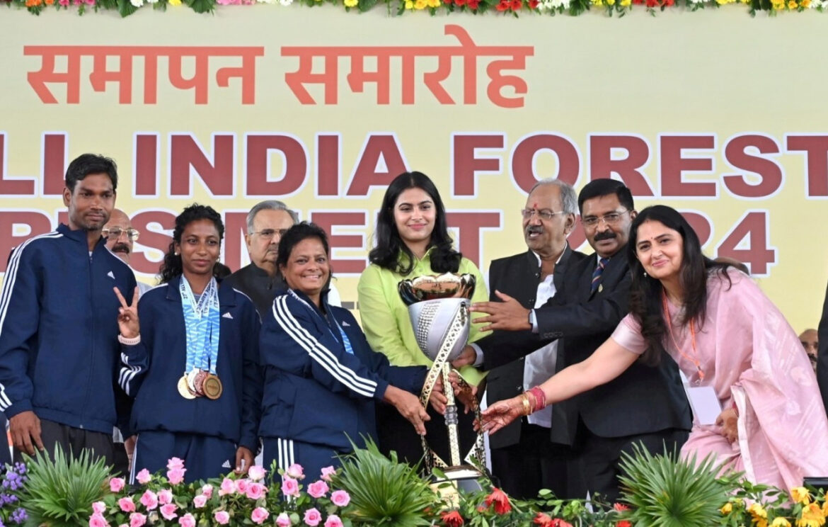 अखिल भारतीय वन खेलकूद प्रतियोगिता में छत्तीसगढ़ बना ओवरऑल चैम्पियन