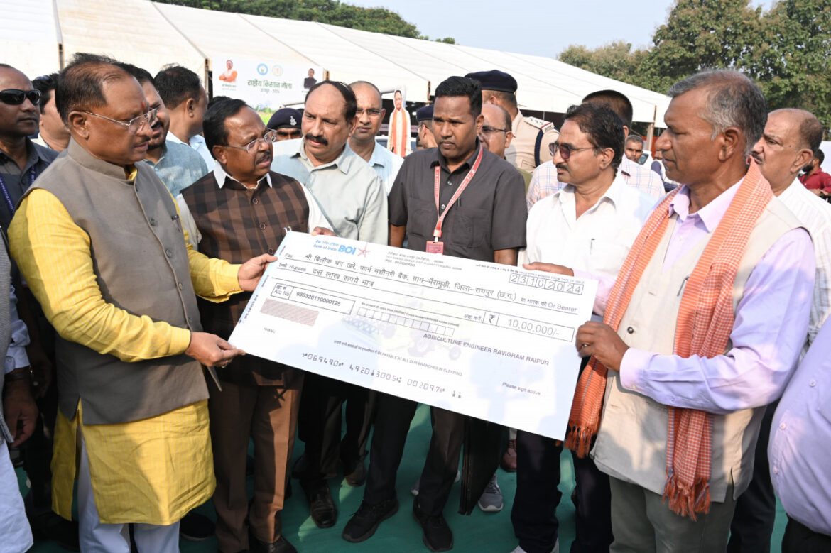 विकसित भारत बनाने में किसानों का योगदान महत्वपूर्ण: मुख्यमंत्री