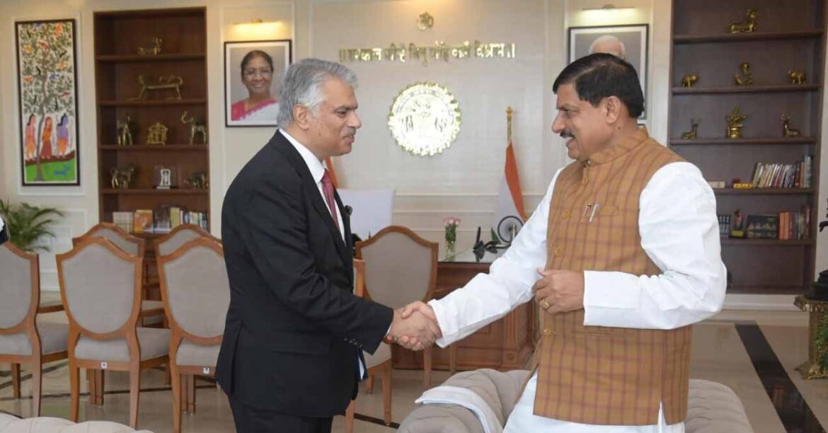 मुख्यमंत्री डॉ. यादव से ब्रिटिश डिप्टी हाई कमिश्नर कंग ने की भेंट