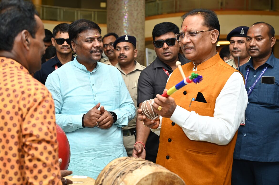 मुख्यमंत्री श्री विष्णु देव साय ने किया प्रथम छत्तीसगढ़ हरित शिखर सम्मेलन का शुभारंभ