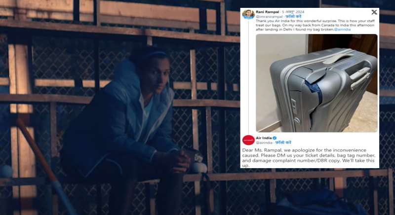 भारतीय महिला हॉकी टीम की पूर्व कप्तान रानी रामपाल ने एयर इंडिया स्टाफ की लगाई जमकर क्लास, जाने क्या है मामला