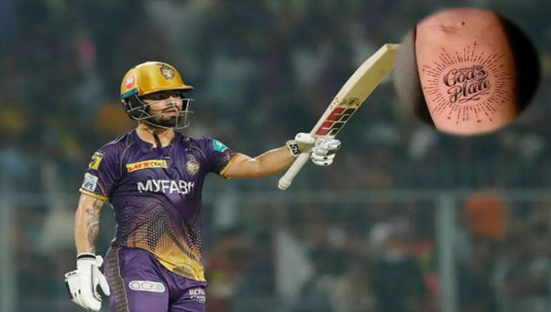 क्रिकेट स्टार रिंकू सिंह ने हाथ पर बनवाया खास टैटू, “गॉड्स प्लान” के नाम से है प्रेरित