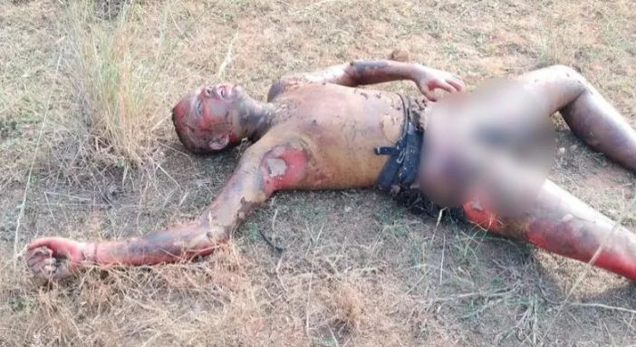 ग्राम हुंकरा की पहाड़ी से लगे इलाके में मिली अधजली लाश की शिनाख्ती की गयी एडीओपी के इकलौते पुत्र के रूप में-कारण तलाश रही पुलिस