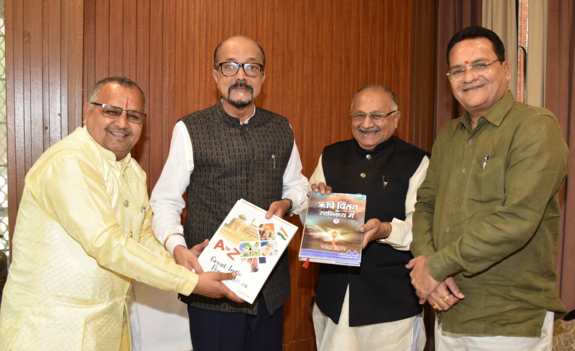 राज्यपाल रमेन डेका से पूर्व सांसद श्री गांधी ने की सौजन्य भेंट