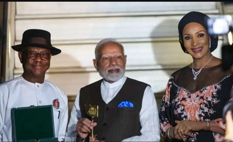 पीएम मोदी को नाइजीरिया में मिला बड़ा सम्मान, ग्रैंड कमांडर ऑफ द ऑर्डर ऑफ नाइजर से नवाजे गए