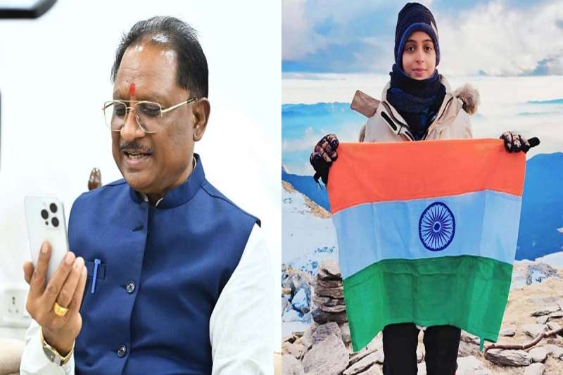 किलिमंजारो फतह की राह हुई आसान, सीएम साय के एक फोन ने बढ़ाया ऑटो चालक की बेटी निशा का मनोबल