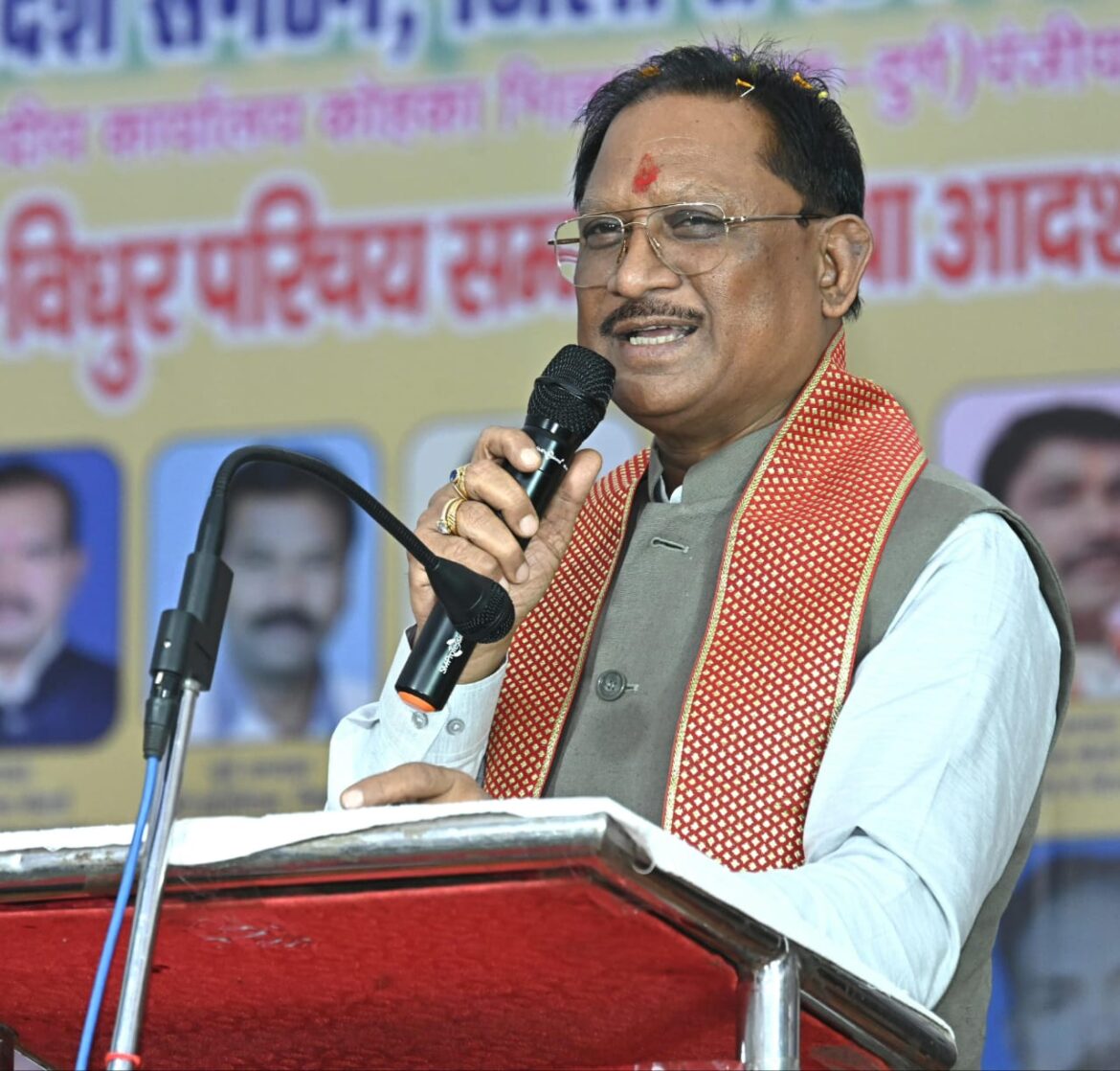 संगठित समाज ही विकसित समाज की पहचान: मुख्यमंत्री श्री विष्णु देव साय