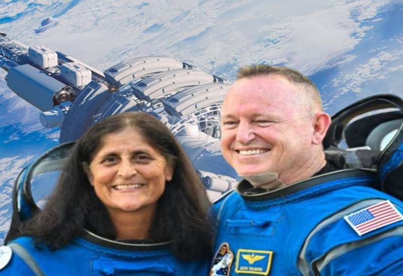 स्पेस में फंसीं सुनीता विलियम्स और बुच विल्मोर, यान में खराबी की वजह से वापसी में देरी