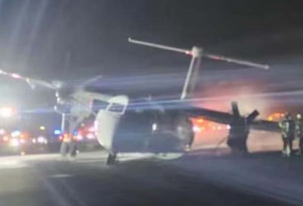 कनाडा में लैंडिंग करते ही विमान में लगी आग, 200 से ज्यादा यात्री थे सवार