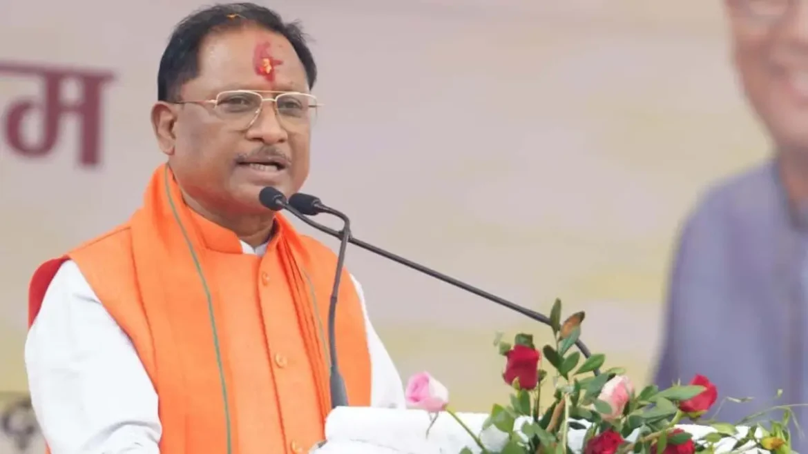 सौगातों से रायगढ़ निहाल ,सीएम साय बोले- मोदी जी की गारंटी के अधिकांश वादे एक साल में किया पूरा