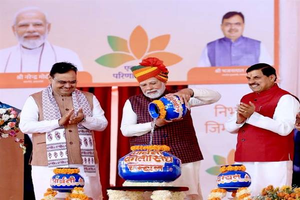 मध्यप्रदेश और राजस्थान को “सुजलाम्-सुफलाम्” बनाएगी पार्वती-कालीसिंध-चंबल लिंक परियोजना : प्रधानमंत्री श्री मोदी