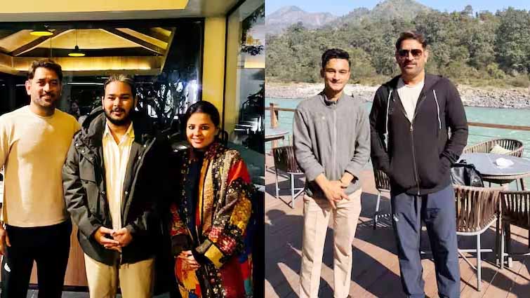 “MS Dhoni ने पहाड़ों के बीच लगाए ठुमके, IPL 2025 से पहले दिखा थाला का मजेदार डांस”