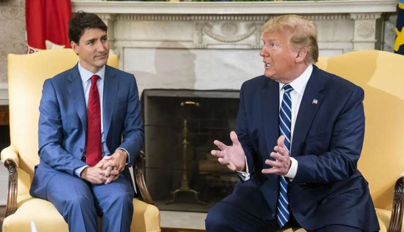 ट्रंप के विवादित बयान पर हैरान हुए ट्रूडो, कनाडा को अमेरिका में विलय की दी सलाह