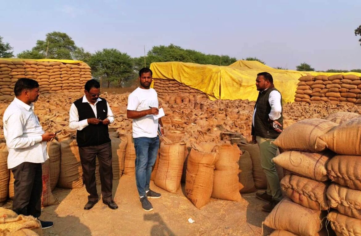 पांच धान खरीदी केन्द्रों में 52.84 लाख की गड़बड़ी उजागर