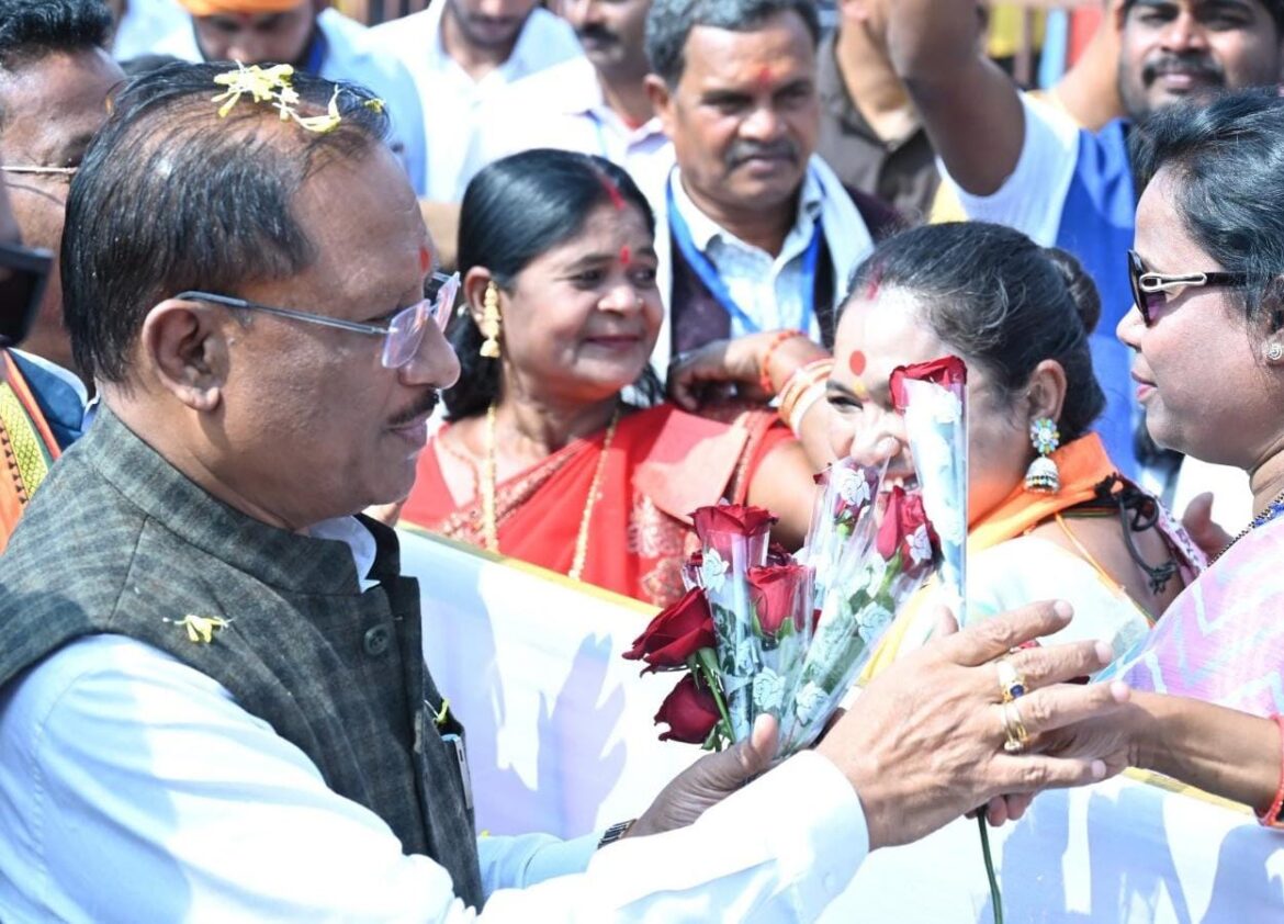 जहां कभी गोलियों की गूंज थी, वहां अब सुनाई देता है विकास का शंखनाद – मुख्यमंत्री श्री साय