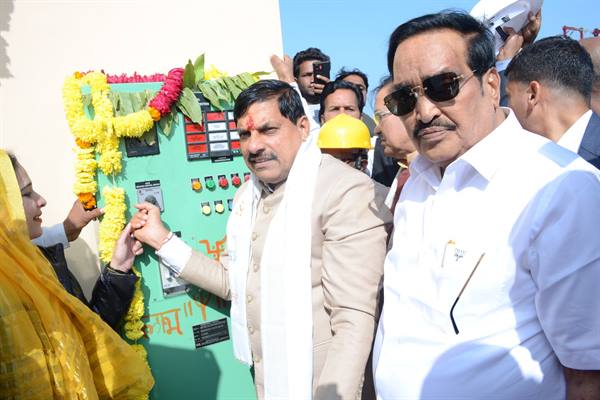 मुख्यमंत्री डॉ. यादव और केन्द्रीय जलशक्ति मंत्री श्री पाटिल ने 3 नवनिर्मित 33/11 के.वी विद्युत उप-केन्द्रों की सौगात