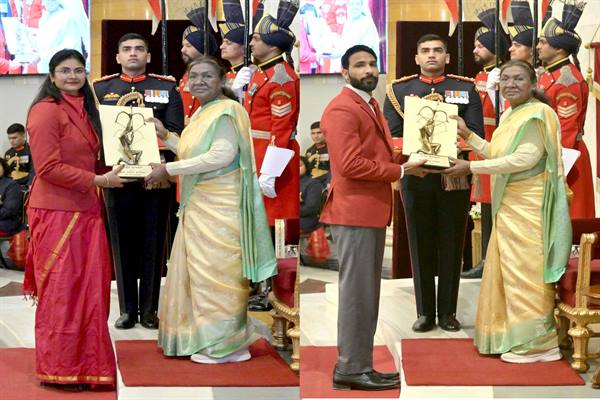 मुख्यमंत्री डॉ. यादव ने पैरालम्पिक खिलाड़ी रूबीना और कपिल को अर्जुन अवॉर्ड 2024 से सम्मानित होने पर दी बधाई