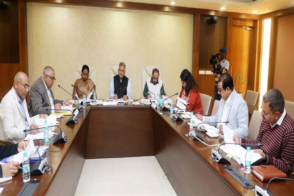 शासकीय होम्योपैथिक चिकित्सा महाविद्यालय में विभिन्न कार्यों के निर्माण का अनुमोदन