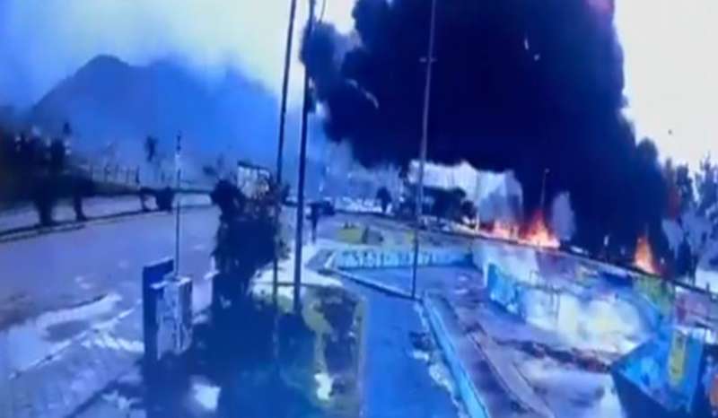 साओ पाउलो में बड़ा विमान हादसा, समुद्र तट के पास गिरा विमान, विस्फोट से एक की मौत