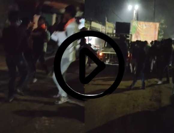 चुनाव प्रचार के दौरान भाजपा और निर्दलीय समर्थकों के बीच हुई झड़प