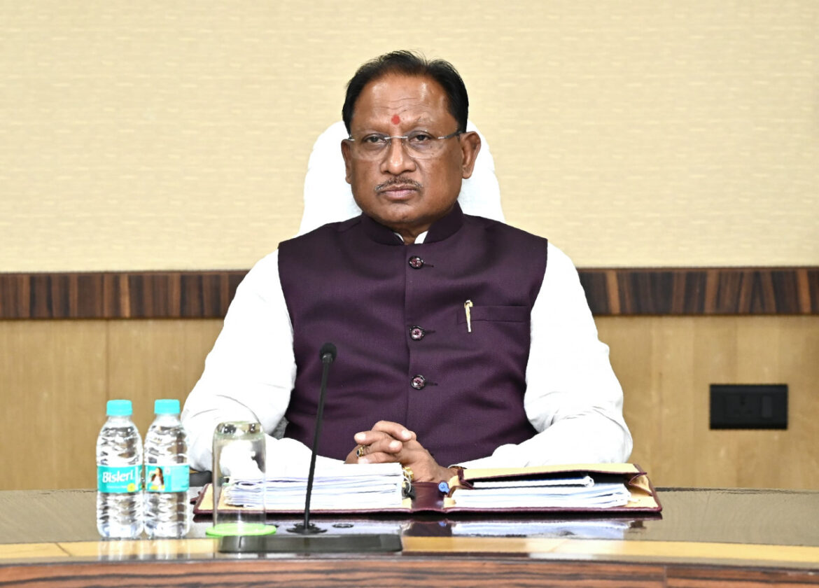मुख्यमंत्री  साय की अध्यक्षता में मंत्रालय महानदी भवन में आयोजित कैबिनेट की बैठक में अनेक महत्वपूर्ण निर्णय लिए गए