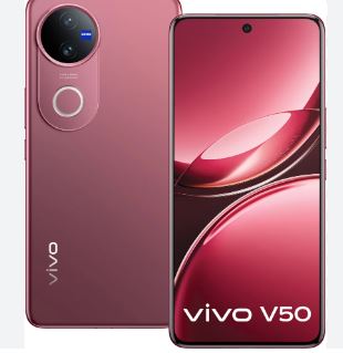 Vivo V50 स्मार्टफोन ₹40,000 से कम में, 50 MP कैमरा और स्मार्ट AI फीचर्स के साथ