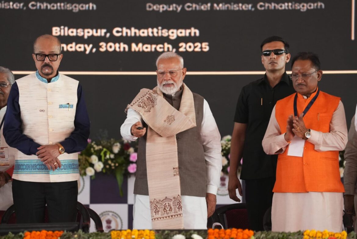 प्रधानमंत्री श्री नरेंद्र मोदी ने किया सुपर क्रिटिकल थर्मल पावर परियोजना कार्य का शुभारंभ