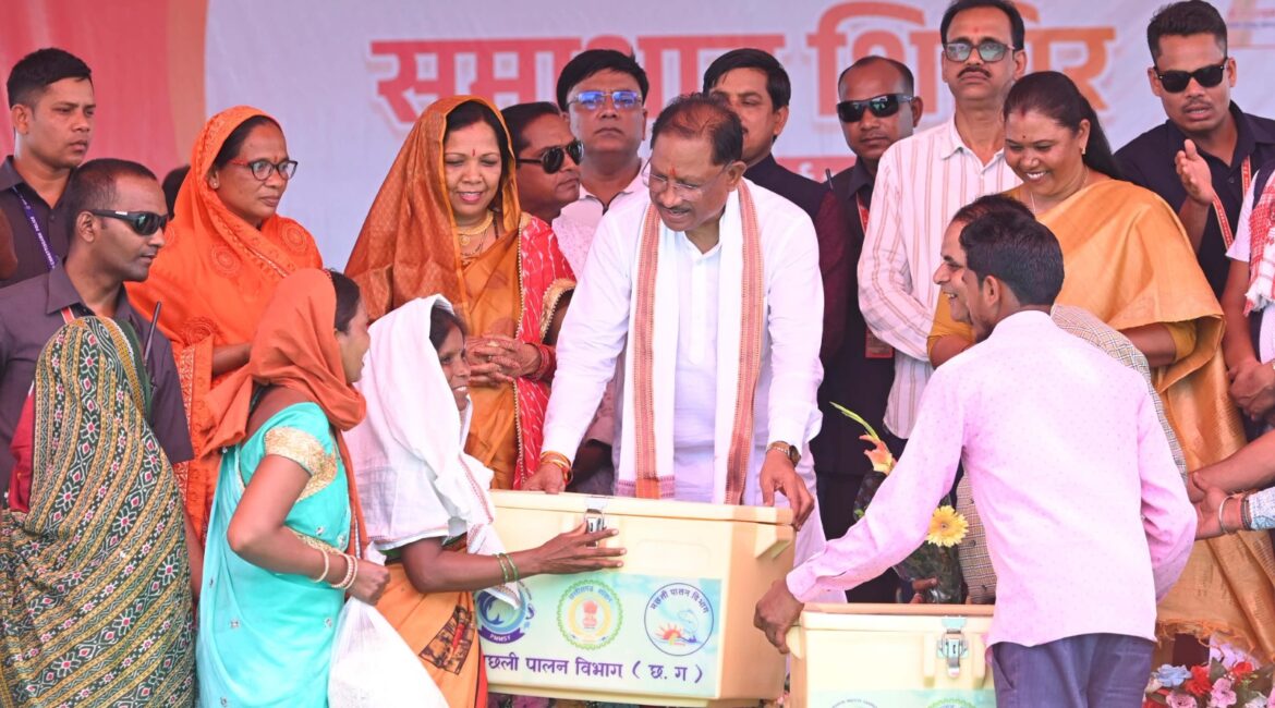 मैं आपके गांव-घर का बेटा, प्रदेश को विकास की राह में ले जाना मेरा संकल्प: मुख्यमंत्री श्री विष्णु देव साय