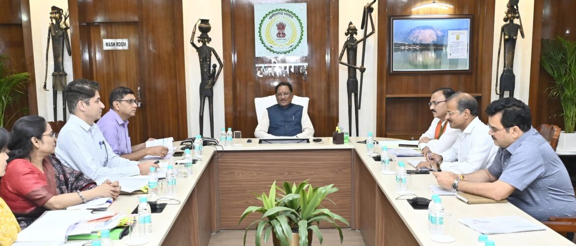 आमजन के हित में करें स्वास्थ्य सुविधाओं का विस्तारः मुख्यमंत्री विष्णुदेव साय