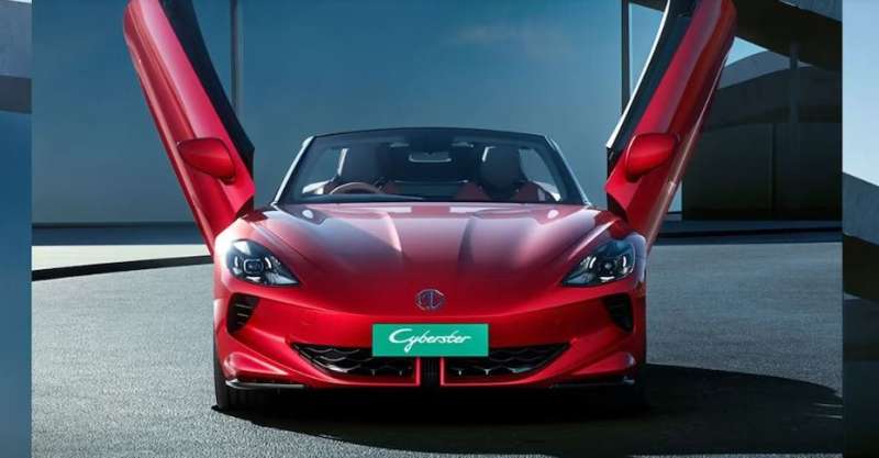 इलेक्ट्रिक स्पोर्ट्स कार साइबरस्टर भारत में लॉन्च