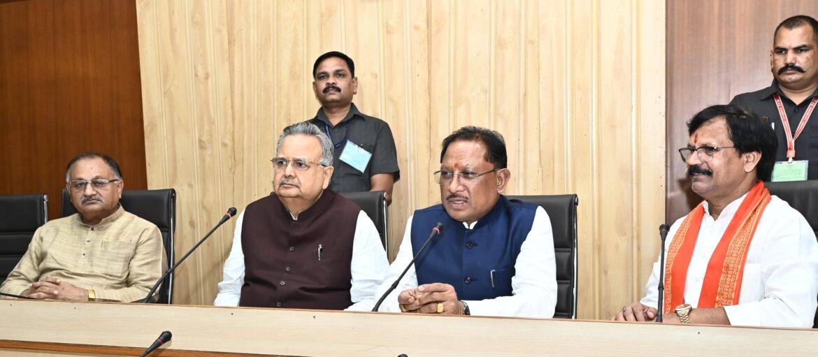 राजनांदगांव के नागरिक प्रतिनिधिमंडल ने की मुख्यमंत्री से सौजन्य भेंट:प्रयास विद्यालय, नालंदा परिसर सहित विभिन्न विकास कार्यों के लिए जताया आभार