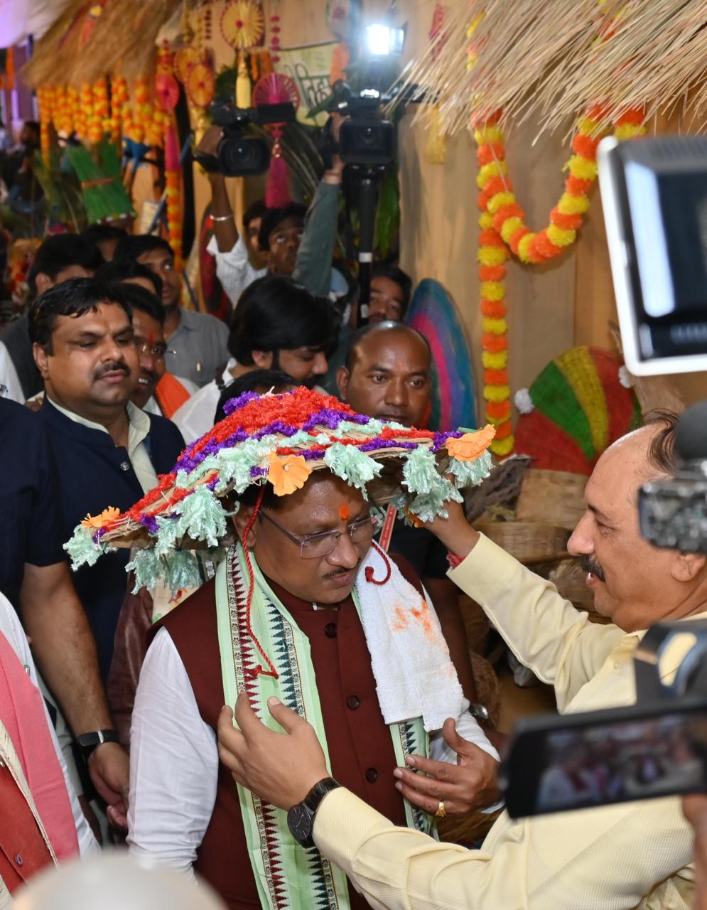 मुख्यमंत्री निवास में हरेली उत्सव: दिखी परंपरा और प्रगति की अनूठी झलक