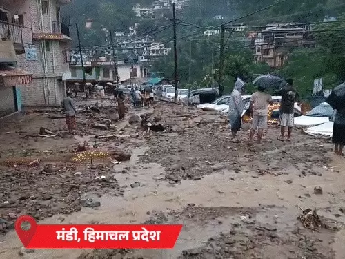 देशभर में भारी बारिश का दौर जारी