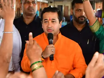 महाराष्ट्र के मंत्री नितेश राणे ने कहा कि मदरसों में उर्दू की जगह मराठी पढ़ाई जानी चाहिए और मुसलमानों को अजान मराठी में देनी चाहिए