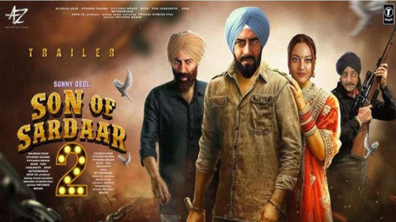 Ajay Devgn लौटे दमदार लुक में, ‘Son Of Sardaar 2’ का ट्रेलर हुआ लॉन्च